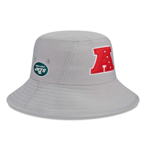 Men's New Era Gray Cleveland Browns Distinct Bucket Hat