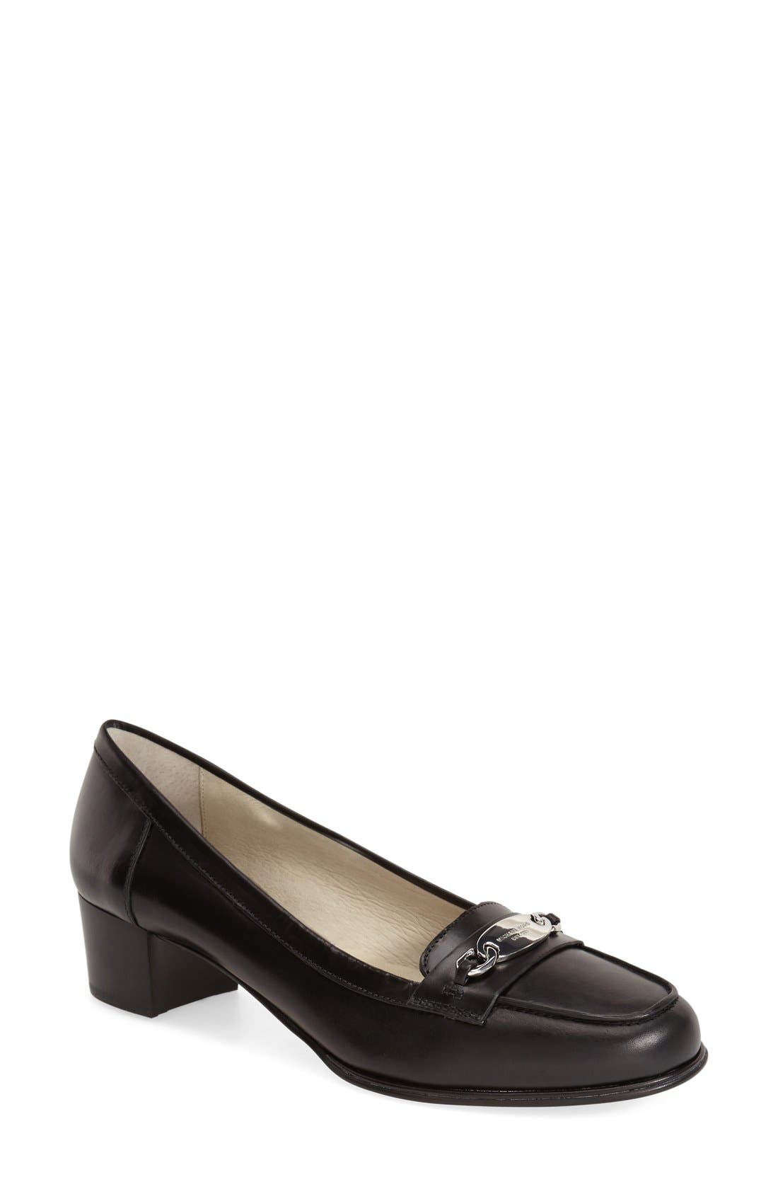 michael kors loafer pumps