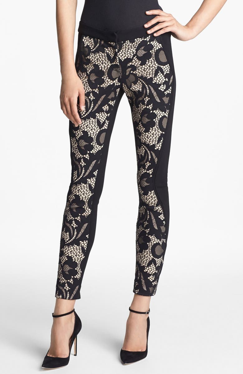 Diane von Furstenberg 'Harmony' Abstract Lace Pants | Nordstrom