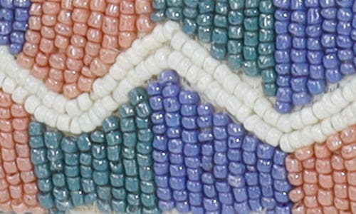 Tiramisu Kaleidocraft Beaded Picture Frame In Blue Multi