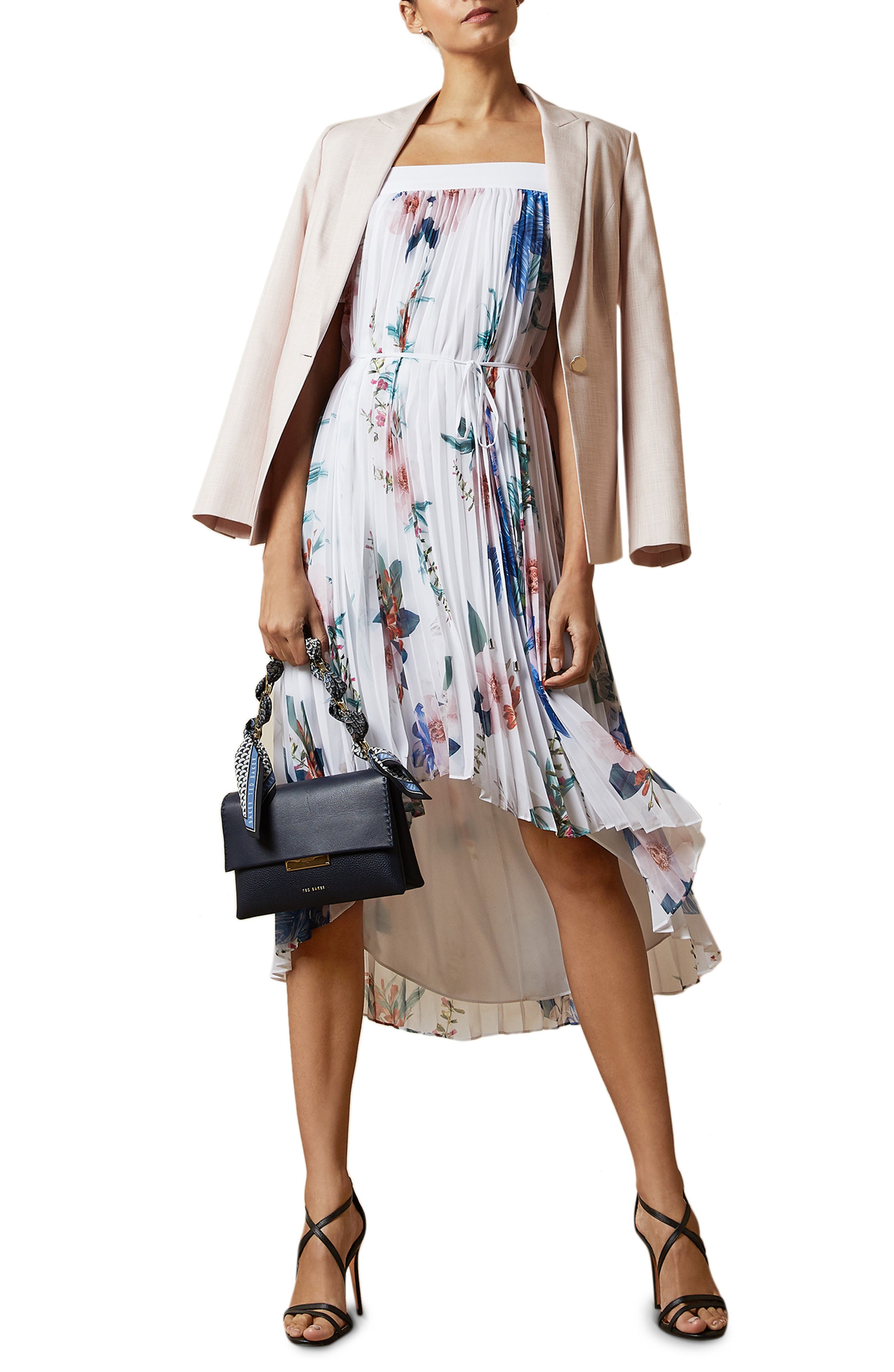 ted baker high low dress