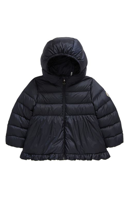 Shop Moncler Kids' Odile Down Puffer Jacket In Navy