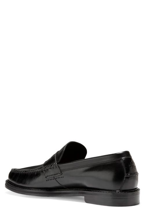 Shop Cole Haan American Classics Pinch Penny Loafer In Black/black