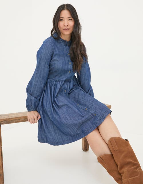 FATFACE CORRIE DENIM DRESS 