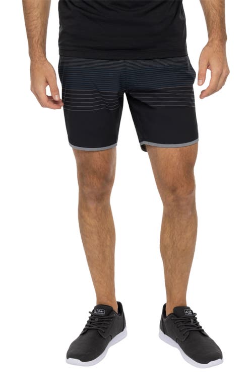 Shop Travismathew Go Time 3.0 Stretch Performance Shorts In Black