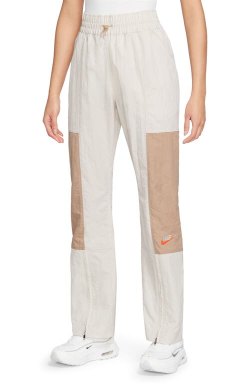 Nike City Utility Zip Cuff Track Pants In Brown