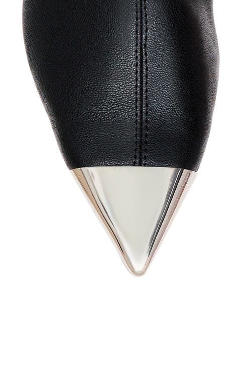 Katy Perry Women's Micro Heel Stretch Booties In Black