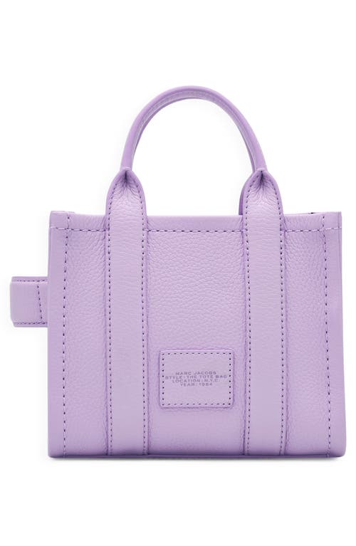 Shop Marc Jacobs The Leather Crossbody Tote Bag In Wisteria