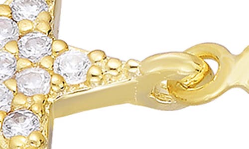 Glaze Jewelry Cz Celestial Drop Earrings In Gold