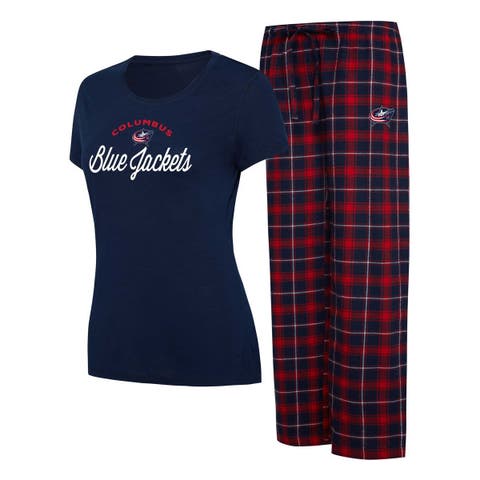 Men's Concepts Sport Royal/Red Buffalo Bills Arctic T-Shirt & Pajama Pants  Sleep Set