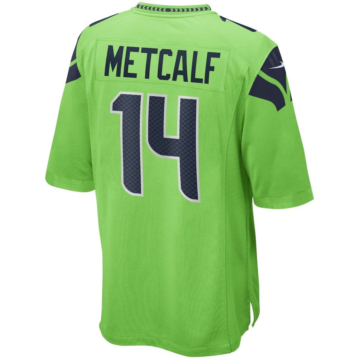 metcalf neon green jersey