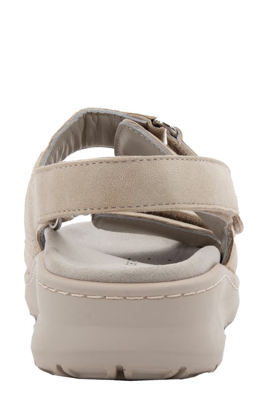 David Tate Key Comfort Slingback Sandal In Bone
