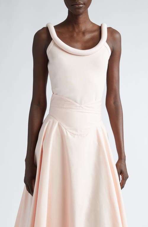 Alexander McQueen Rolled Scoop Neck Tank Ivory at Nordstrom, Us