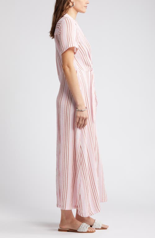 Poplin Tiered Stripe Shirt Dress - Chico's