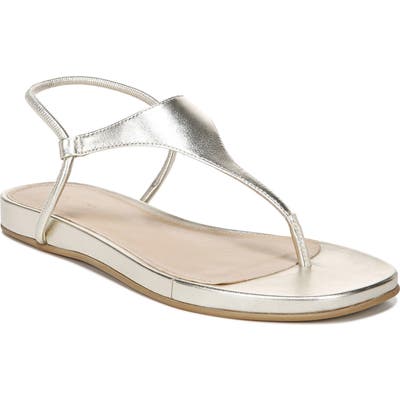 Via Spiga Pixey Wedge Sandal, Metallic