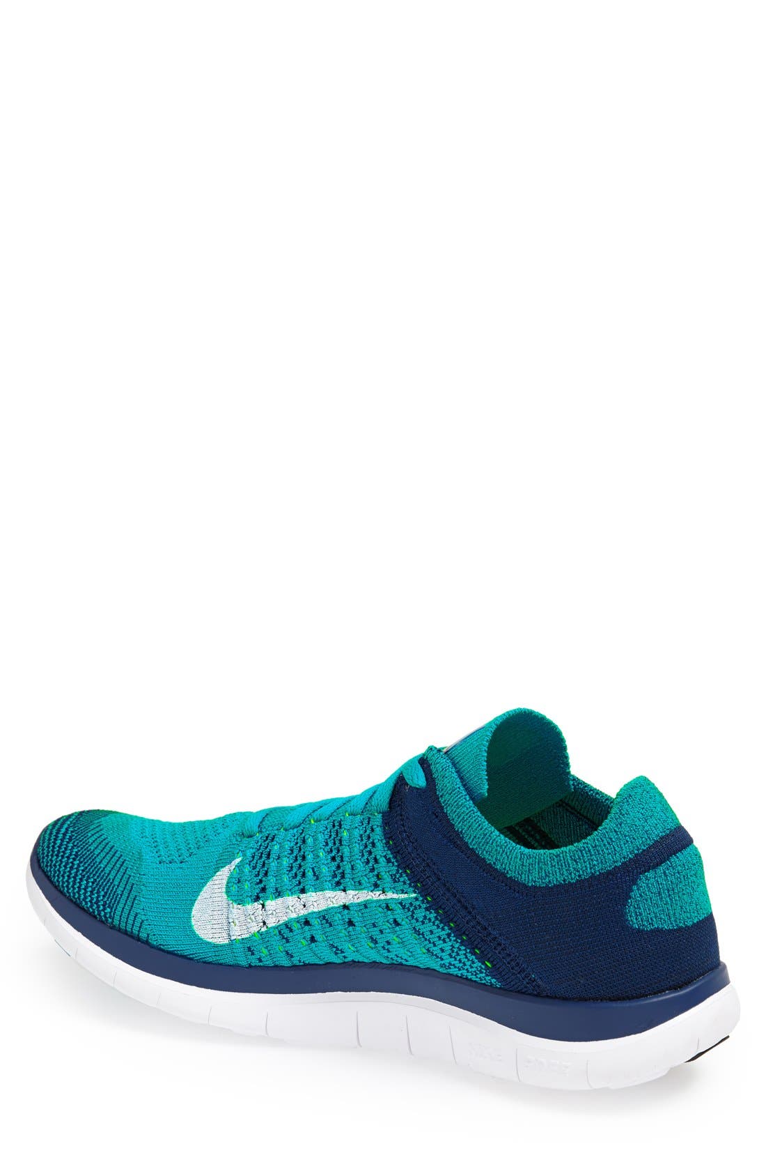 nike men's free 4.0 flyknit running shoes