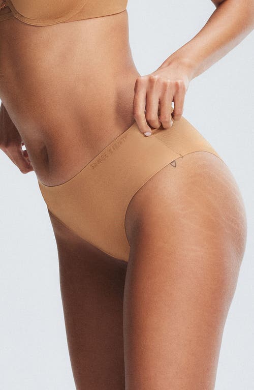 Savage X Fenty No Show Hipster Briefs In Sweet Latte Nude