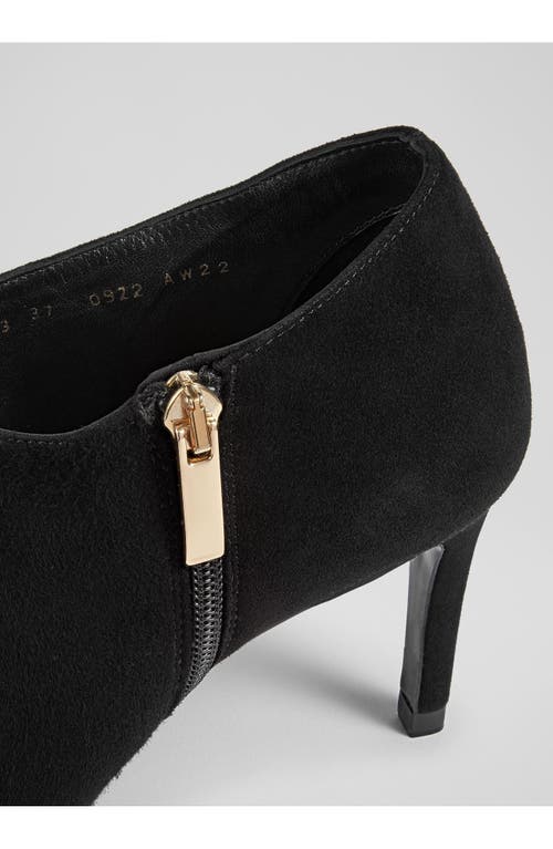 Lk Bennett Elle Pointed Toe Bootie In Black