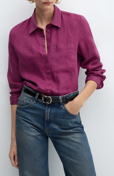Lino Linen Button-Up Shirt