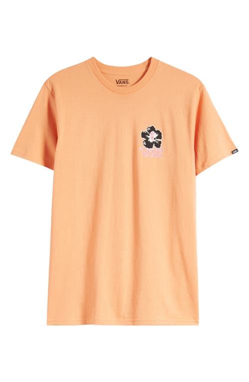 Shop Vans All Day Cotton Graphic T-shirt In Copper Tan