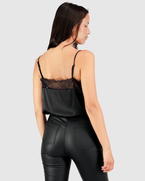Belle & Bloom Friday Nights Lace Cami In Black
