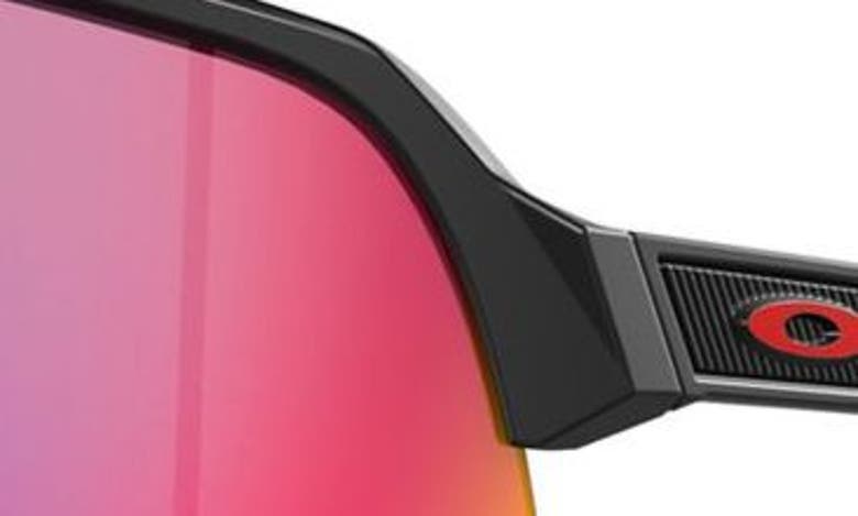 Oakley Sutro Lite 139mm Prizm™ Semirimless Wrap Shield Sunglasses In Dark Grey