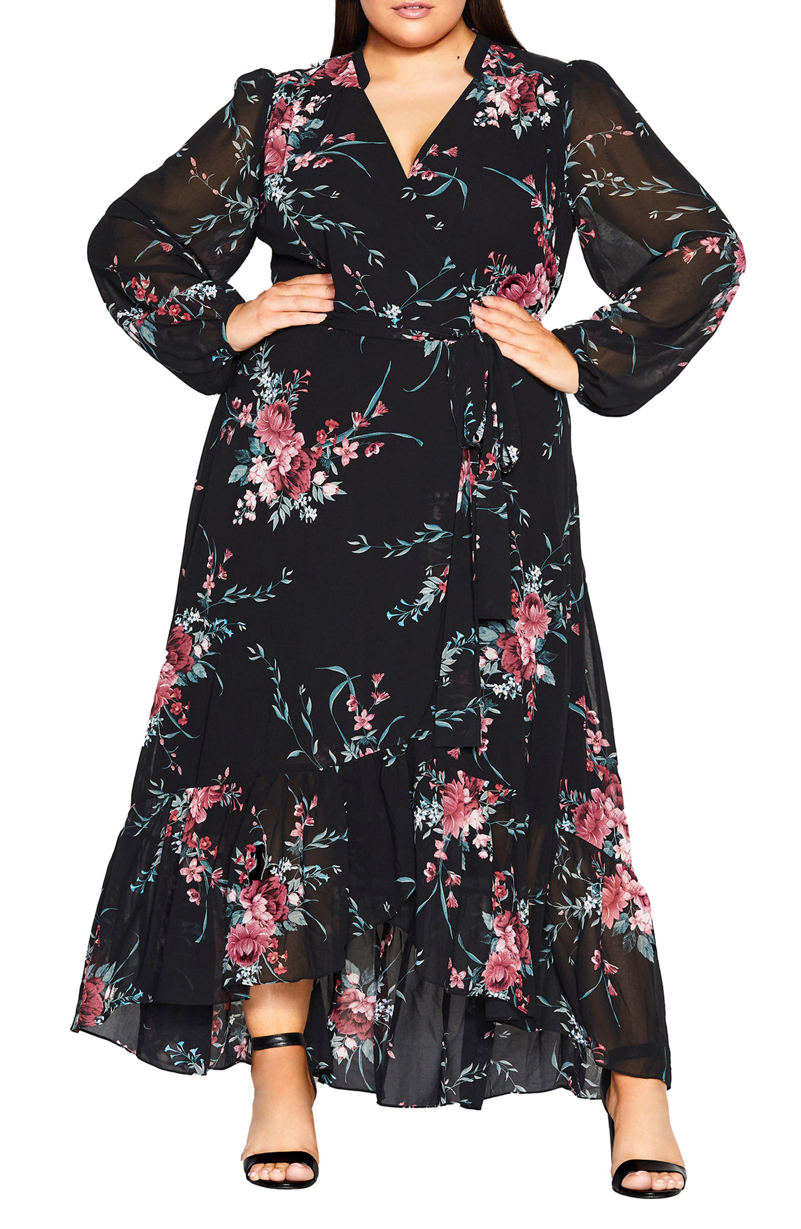 nordstrom plus size maxi dresses