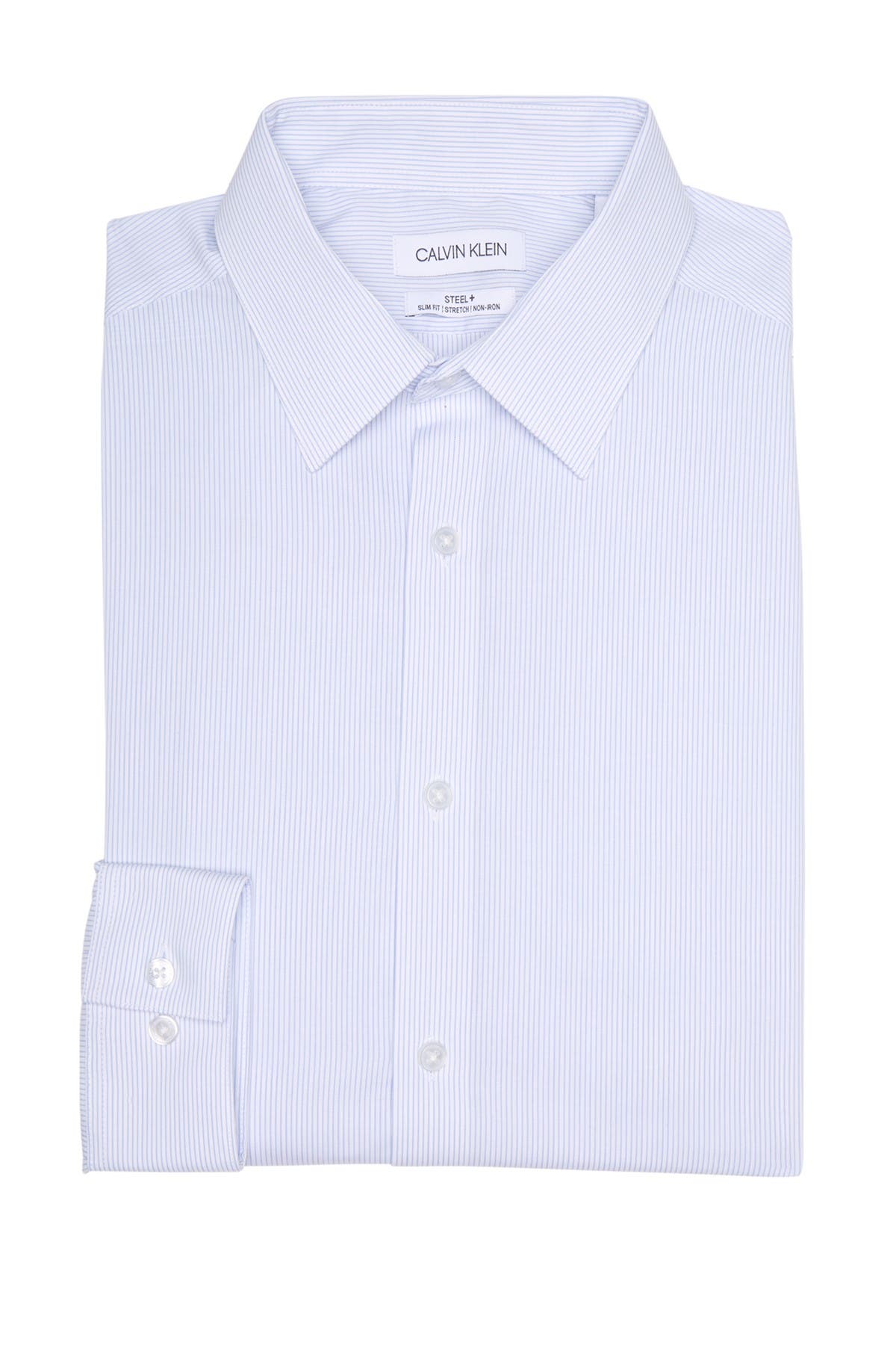 calvin klein slim fit stretch dress shirt