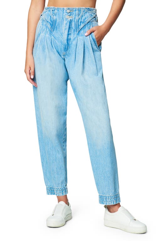BLANKNYC Pleated Taper Jeans in Steal The Show