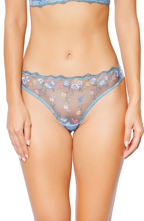 Huit Poesie Tanga In Sky Blue