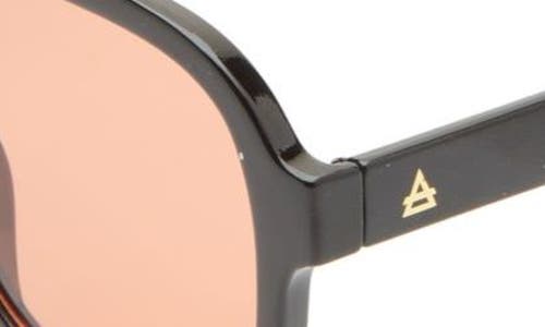 Aire Whirlpool 53mm Aviator Sunglasses In Black