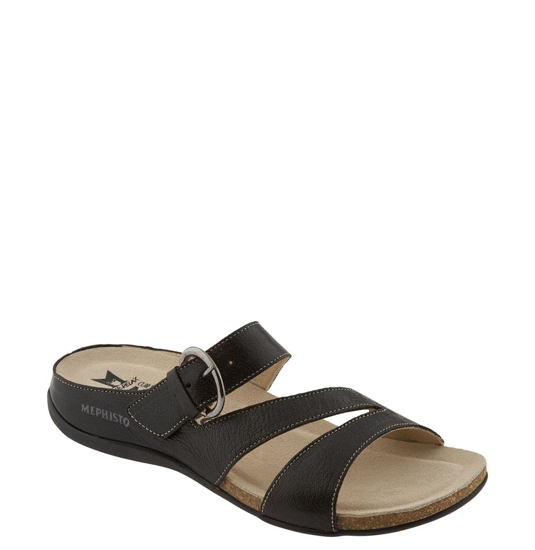 mephisto leopard sandals