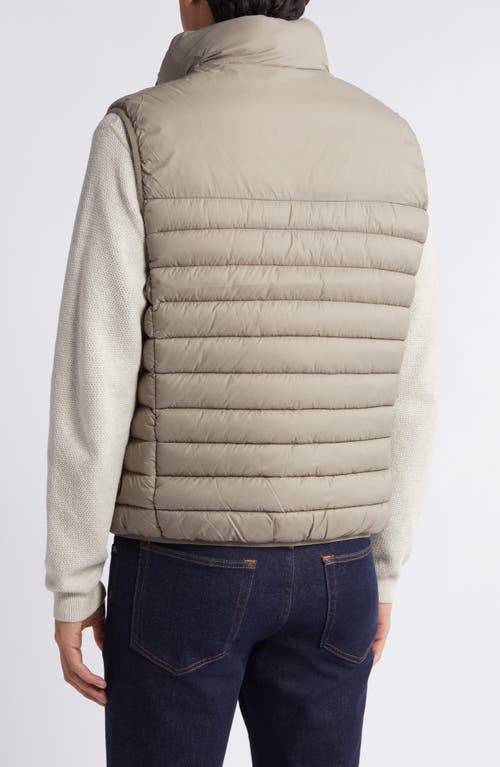 SAVE THE DUCK SAVE THE DUCK MAJUS QUILTED WATER RESISTANT RECYCLED NYLON PUFFER VEST 