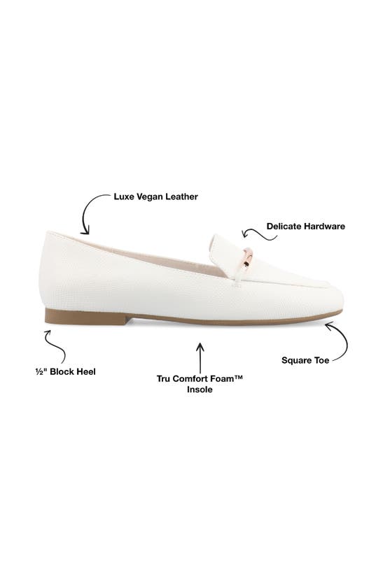 Shop Journee Collection Tru Comfort Foam Wrenn Flat In White