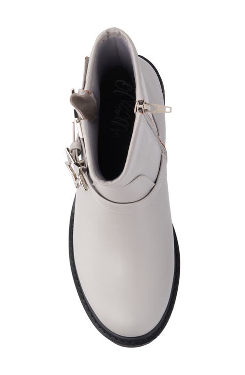 Olivia Miller Neptune Lug Sole Boot In Grey