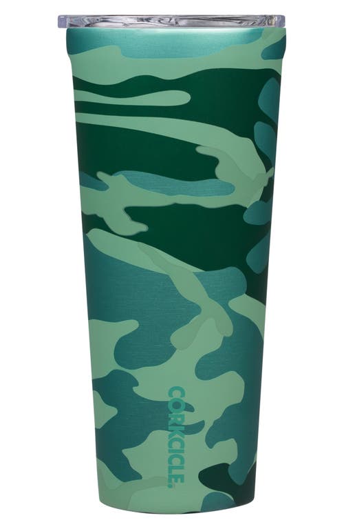Corkcicle 24-Ounce Insulated Tumbler in Jade Camo at Nordstrom