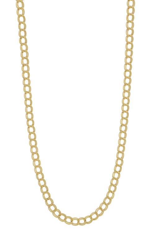 Bony Levy 14K Gold Double Link Necklace Yellow at Nordstrom,