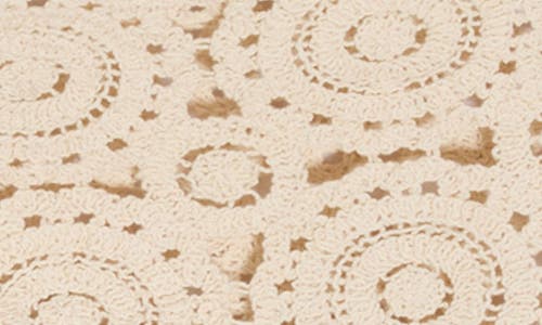 FORGOTTEN GRACE FORGOTTEN GRACE CROCHET CIRCLE BUTTON FRONT CARDIGAN
