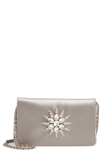 GIAMBATTISTA VALLI SINGLE STAR SOFT SATIN POUCHETTE,19FWPVVEBA45