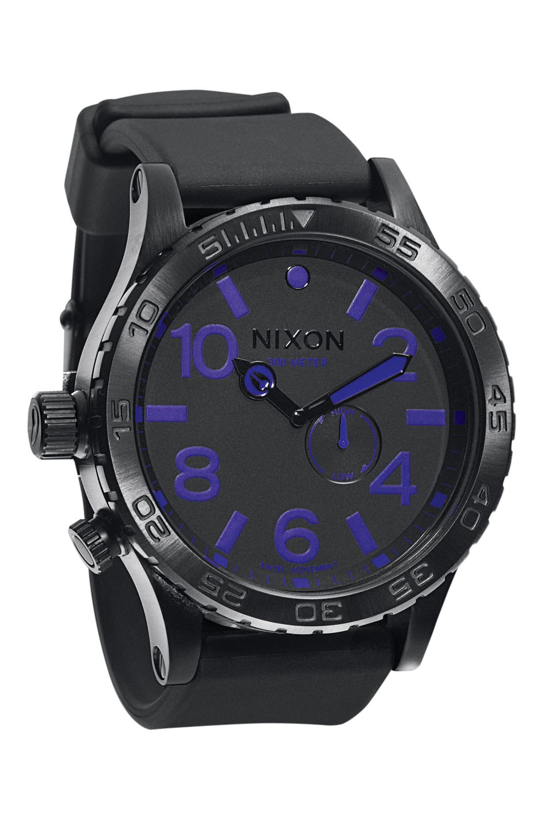 Nixon 'The 5130 PU' Rubber Band Watch Nordstrom