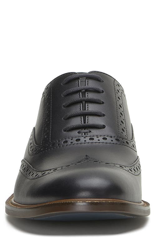 Shop Vince Camuto Lazzarp Leather Oxford Shoe In Black/black