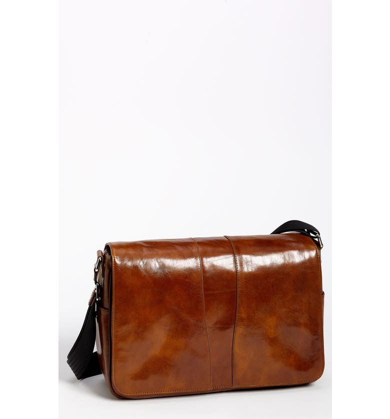 Leather Messenger Bag
