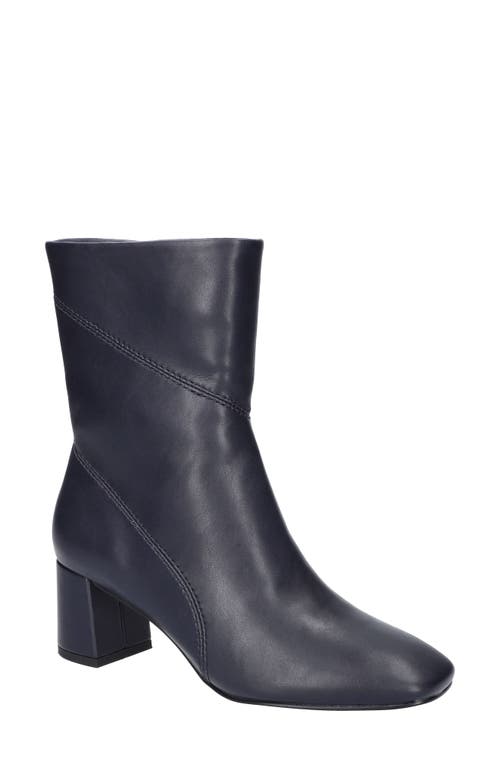 Shop Bella Vita Harp Bootie In Navy