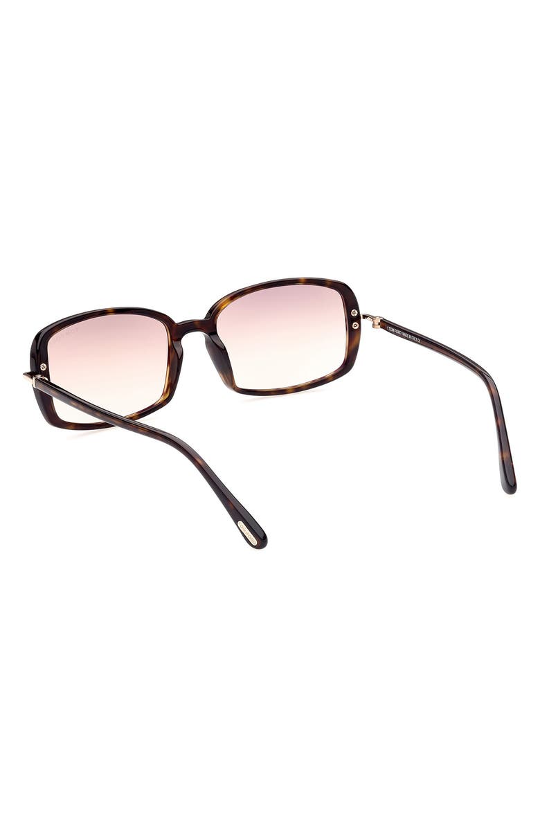 TOM FORD 56mm Polarized Rectangle Sunglasses | Nordstromrack