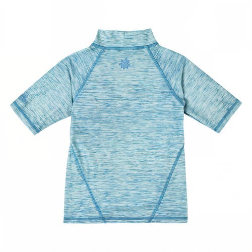 Uv Skinz Short Sleeve Sport Sun & Swim Shirt In Lagoon Malibu Cruisin
