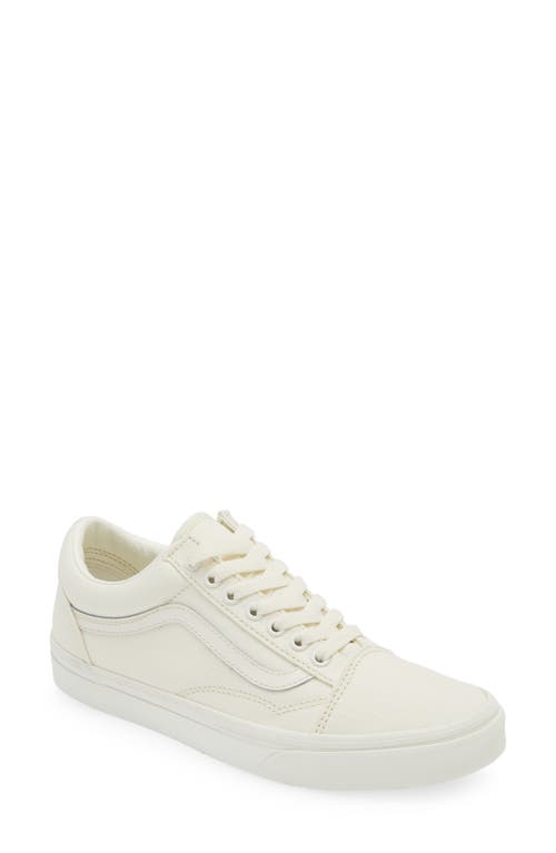 Vans Old Skool Low Top Sneaker In Linen Marshmallow