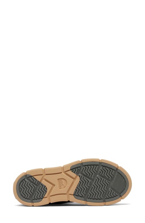 Sorel Explorer Iii Joan Nw Waterproof Boot In Quarry/sea Salt