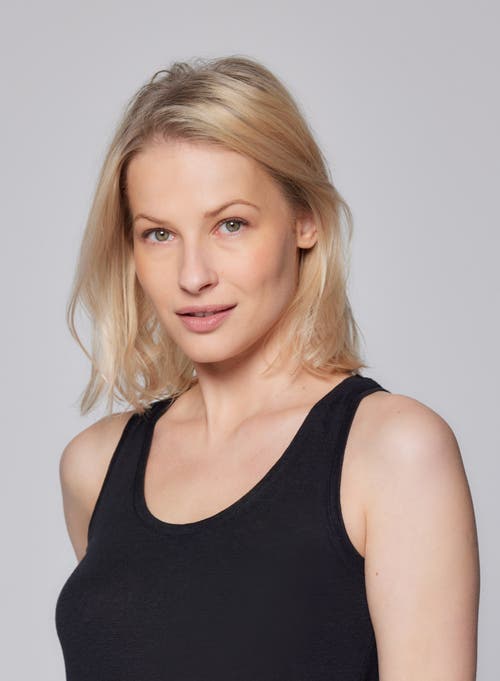 MAJESTIC MAJESTIC FILATURES STRETCH LINEN TANK