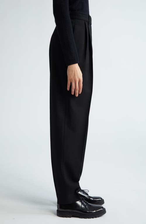 Shop Partow Bacall Virgin Wool Pants In Black