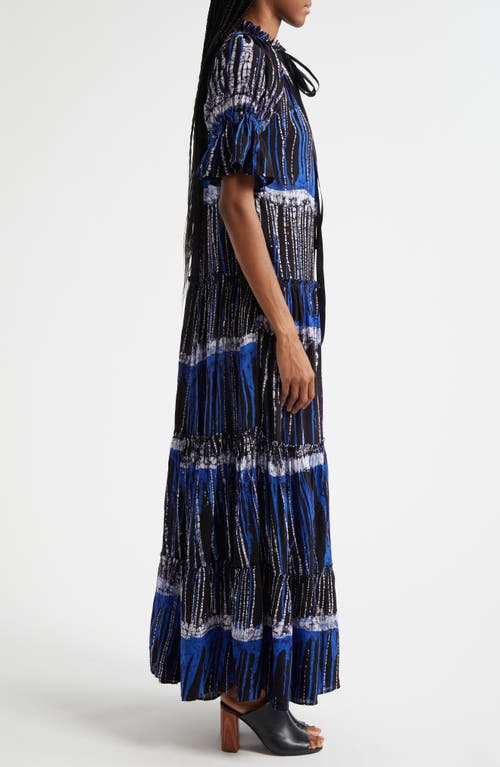 Shop Busayo Omoyeni Dress In Blue